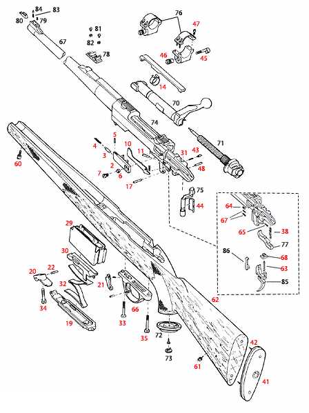 1100 remington parts diagram