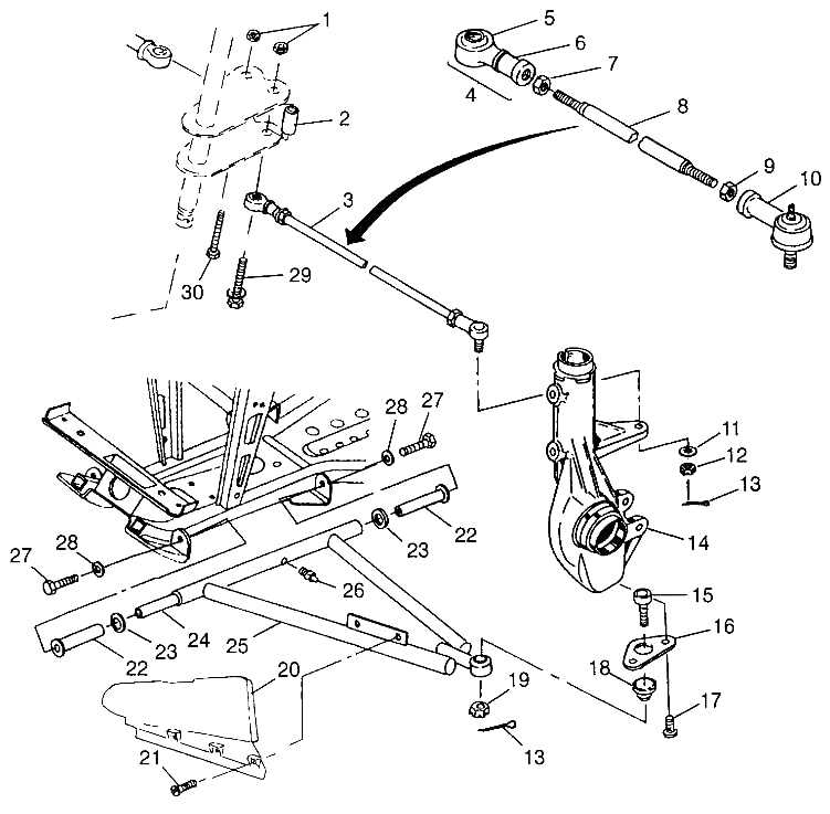 1999 polaris sportsman 500 parts diagram