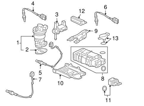 2003 honda accord parts diagram