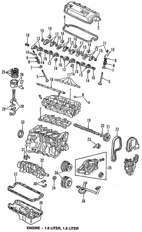 2003 honda accord parts diagram