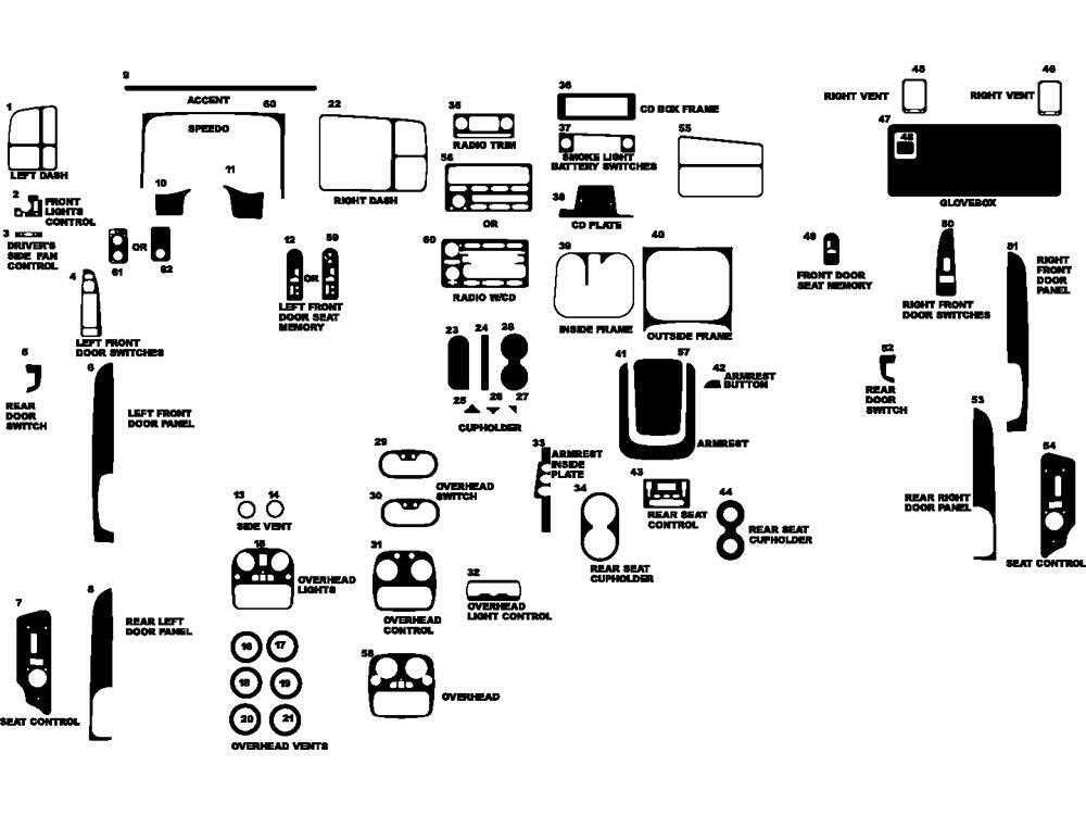 2003 chevy silverado parts diagram