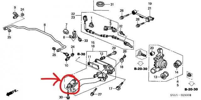 2004 honda crv parts diagram