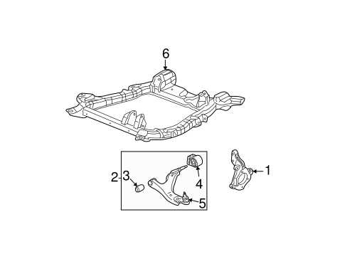 2005 chevy equinox engine parts diagram