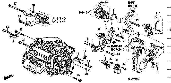 2005 chevy equinox engine parts diagram