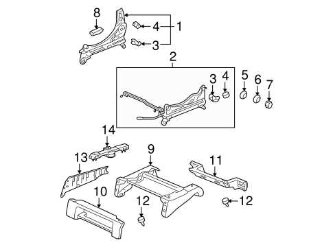 2006 honda pilot parts diagram