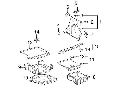 2006 scion xb parts diagram