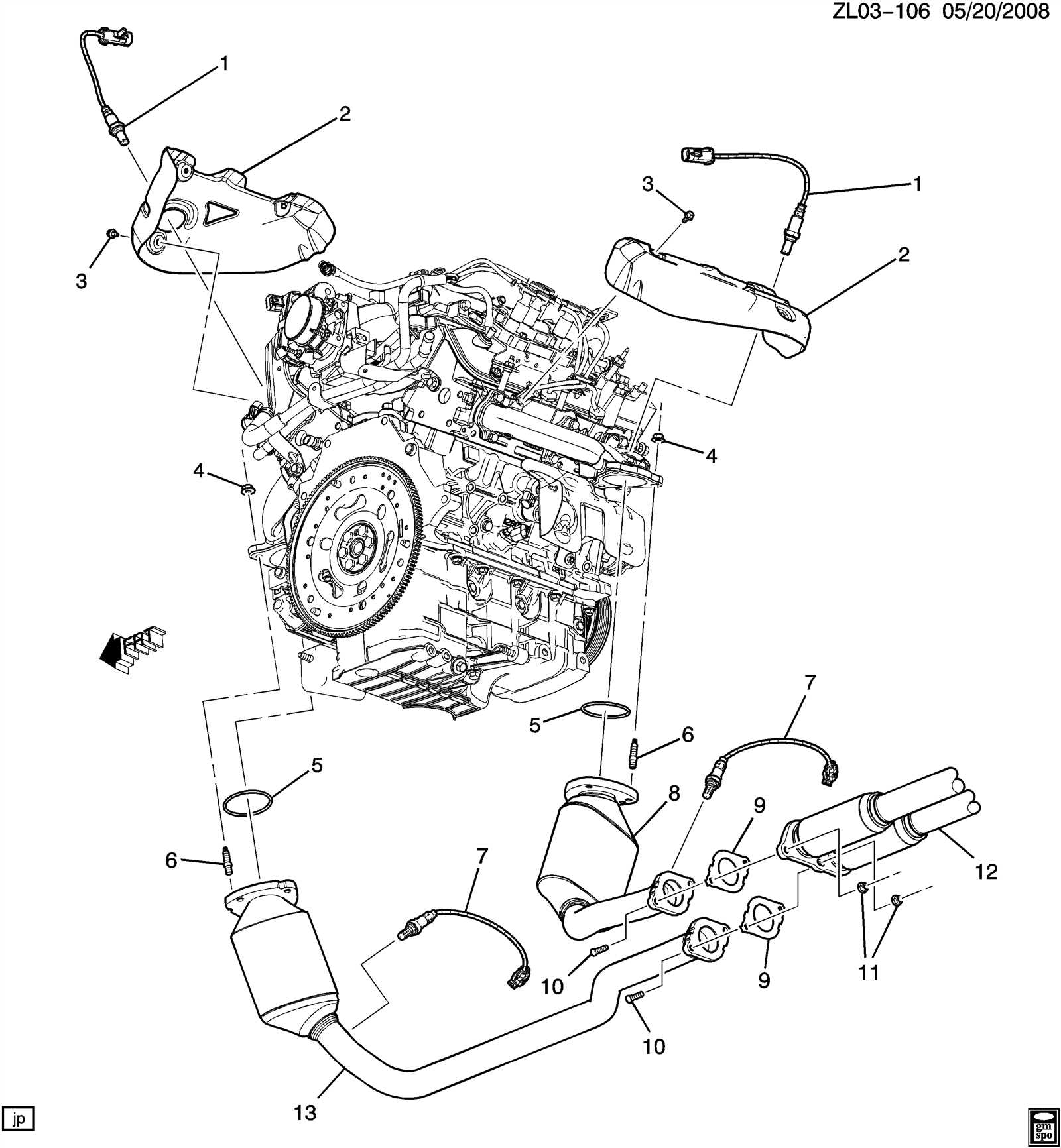 2008 saturn vue parts diagram