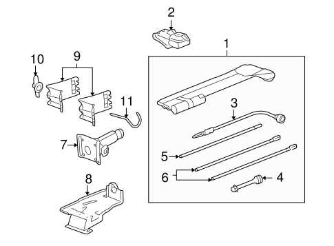 2011 chevy silverado parts diagram