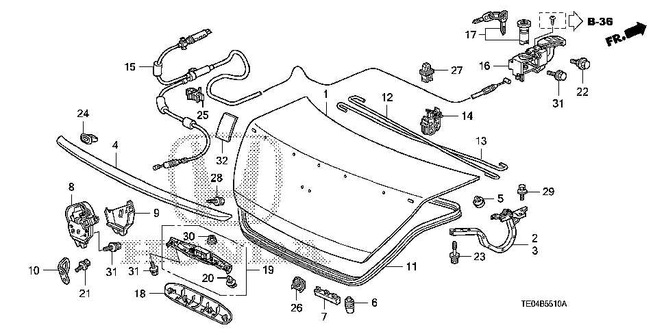 2012 honda accord parts diagram