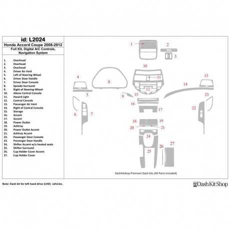 2012 honda accord parts diagram