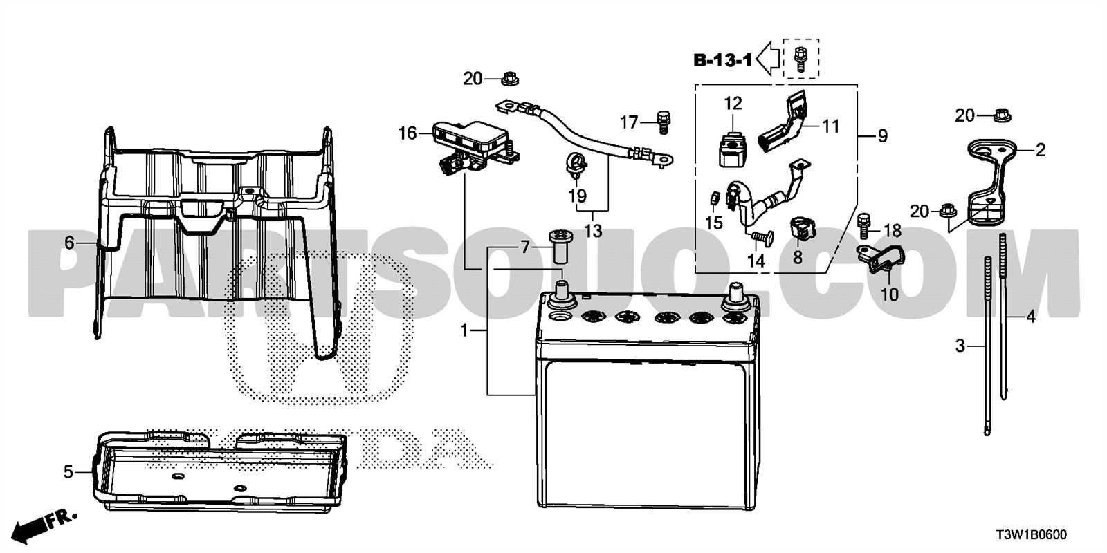 2012 honda accord parts diagram