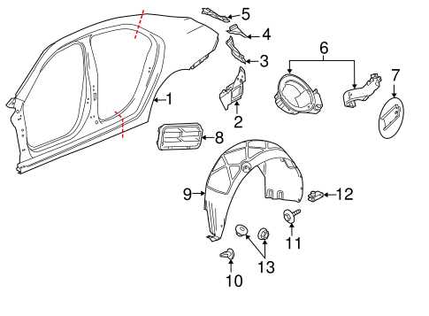 2013 chevy malibu parts diagram