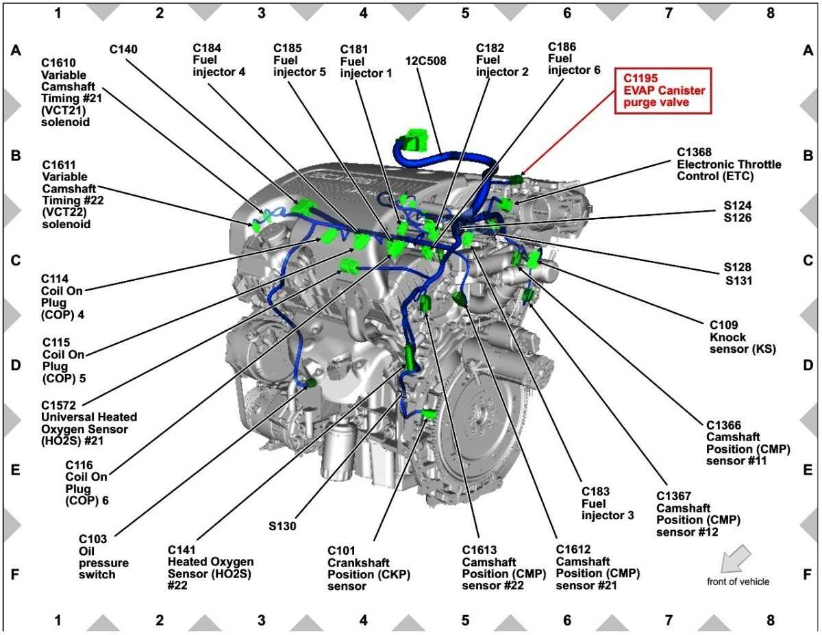 2013 ford edge parts diagram