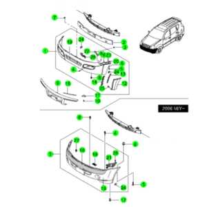 2013 ford f150 front bumper parts diagram