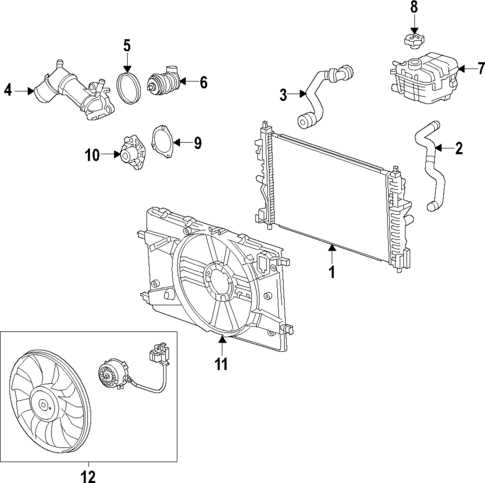 2014 chevy cruze engine parts diagram