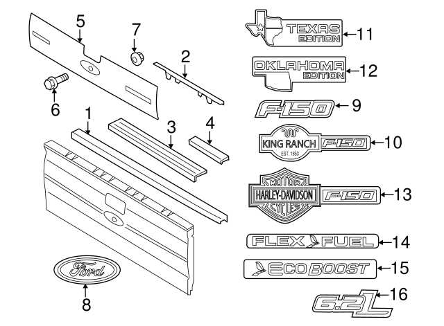 2014 ford f150 parts diagram