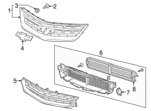 2015 chevy impala parts diagram