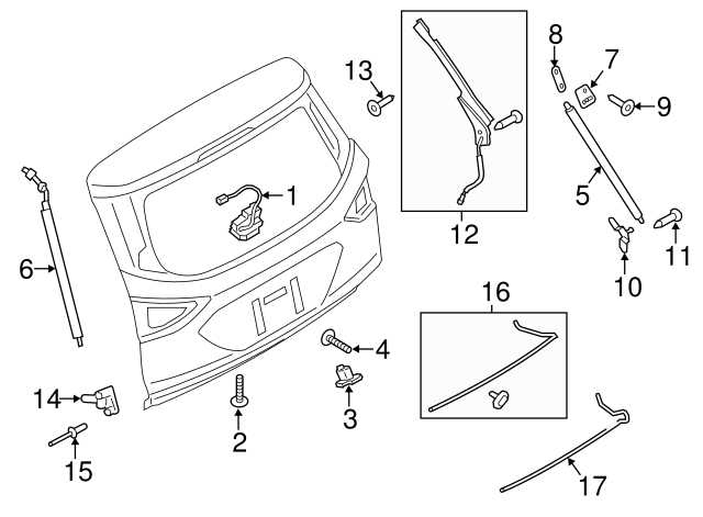 2016 ford escape parts diagram