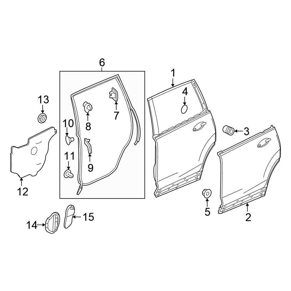 2016 honda pilot parts diagram