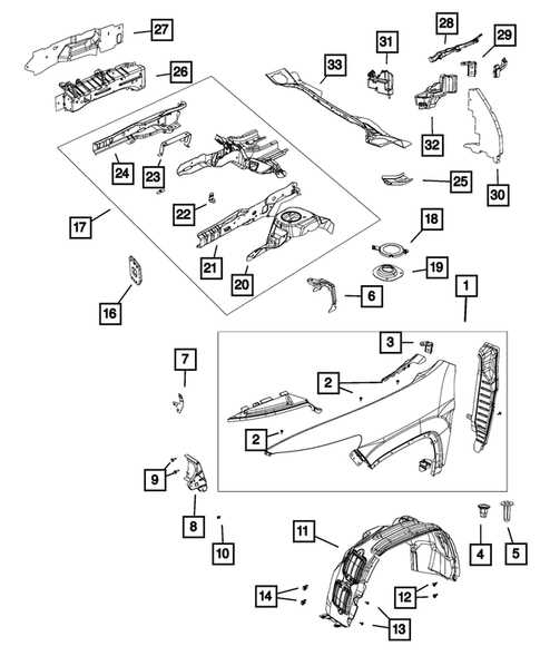 2016 jeep cherokee parts diagram