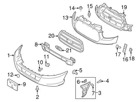 2017 ford f250 front end parts diagram