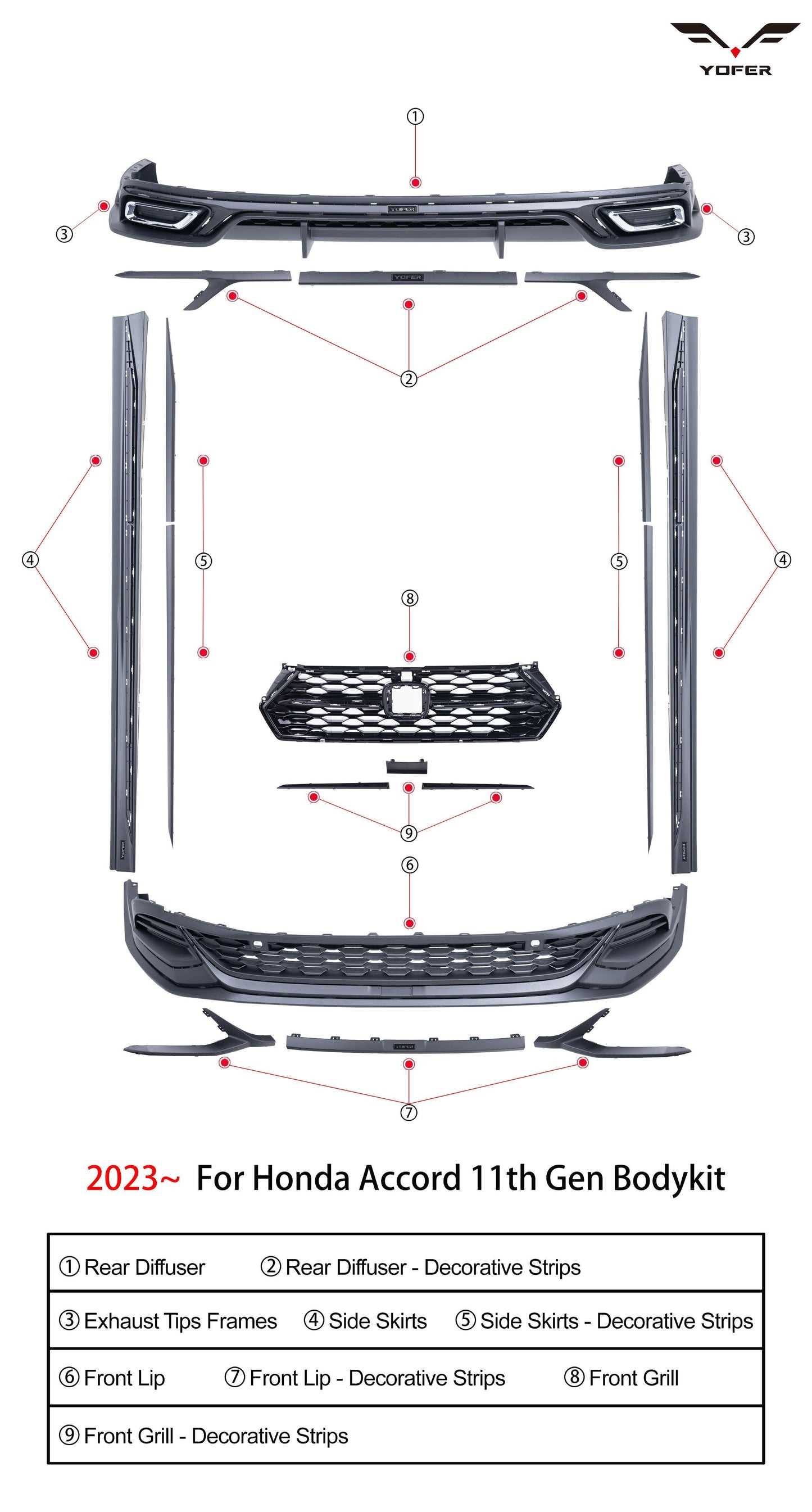 2017 honda accord parts diagram