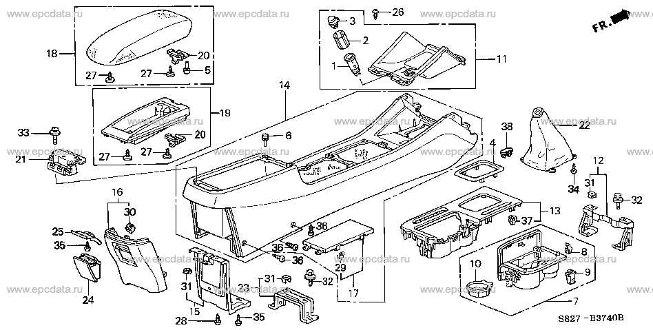 2017 honda accord parts diagram