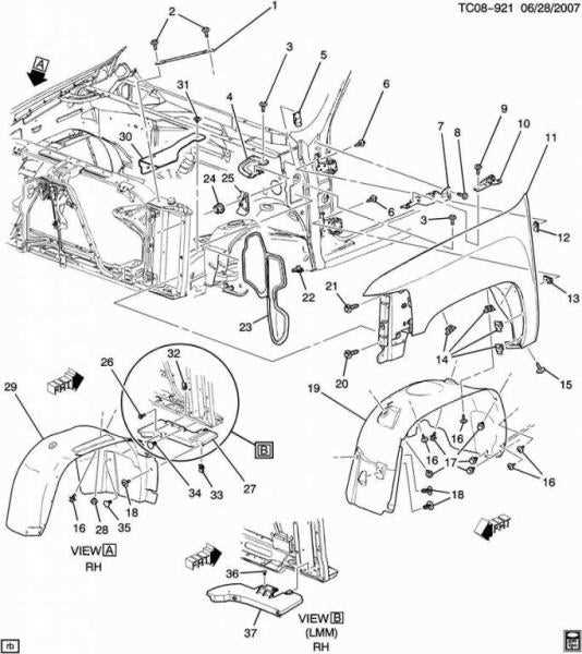 2018 chevy silverado parts diagram