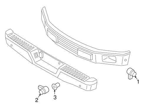 2018 ford f 150 front bumper parts diagram