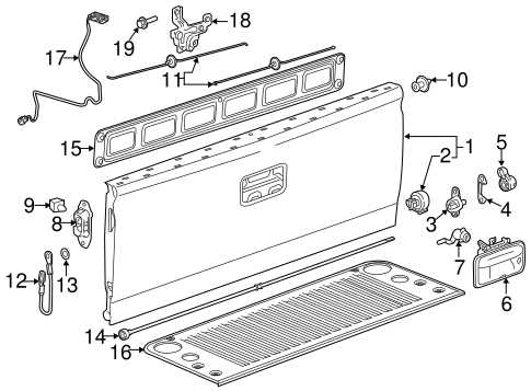 2018 chevy silverado parts diagram