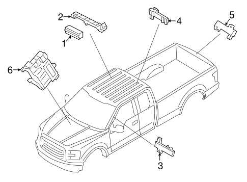 2018 ford f 150 front bumper parts diagram