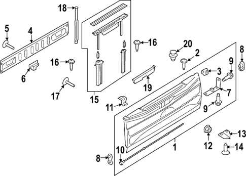 2019 ford f 150 parts diagram