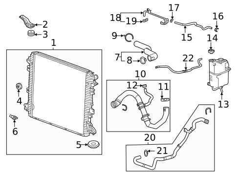 2021 chevy silverado parts diagram