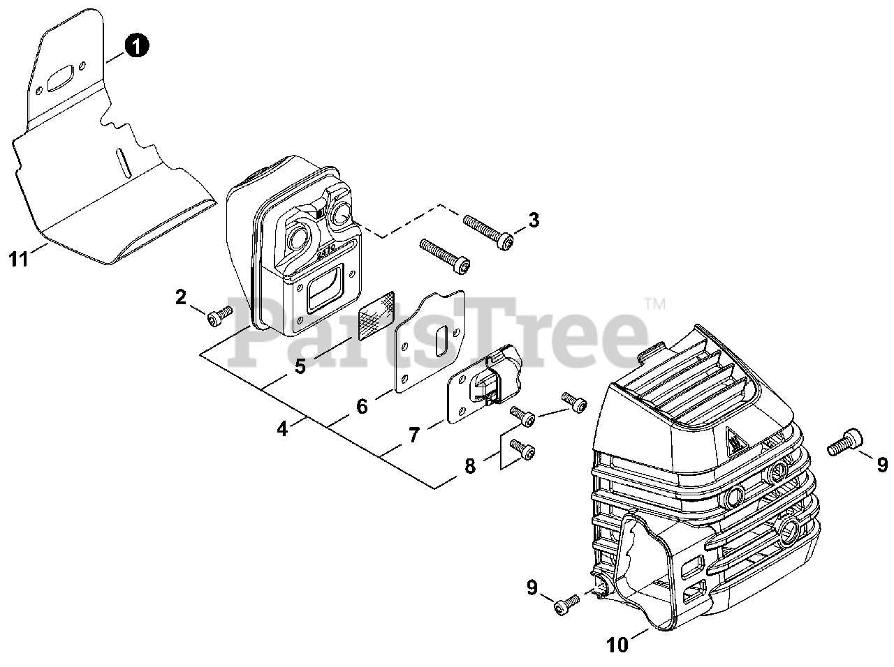 echo string trimmer parts diagram