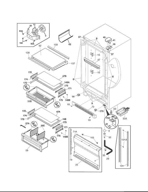 parts diagram for kenmore elite refrigerator