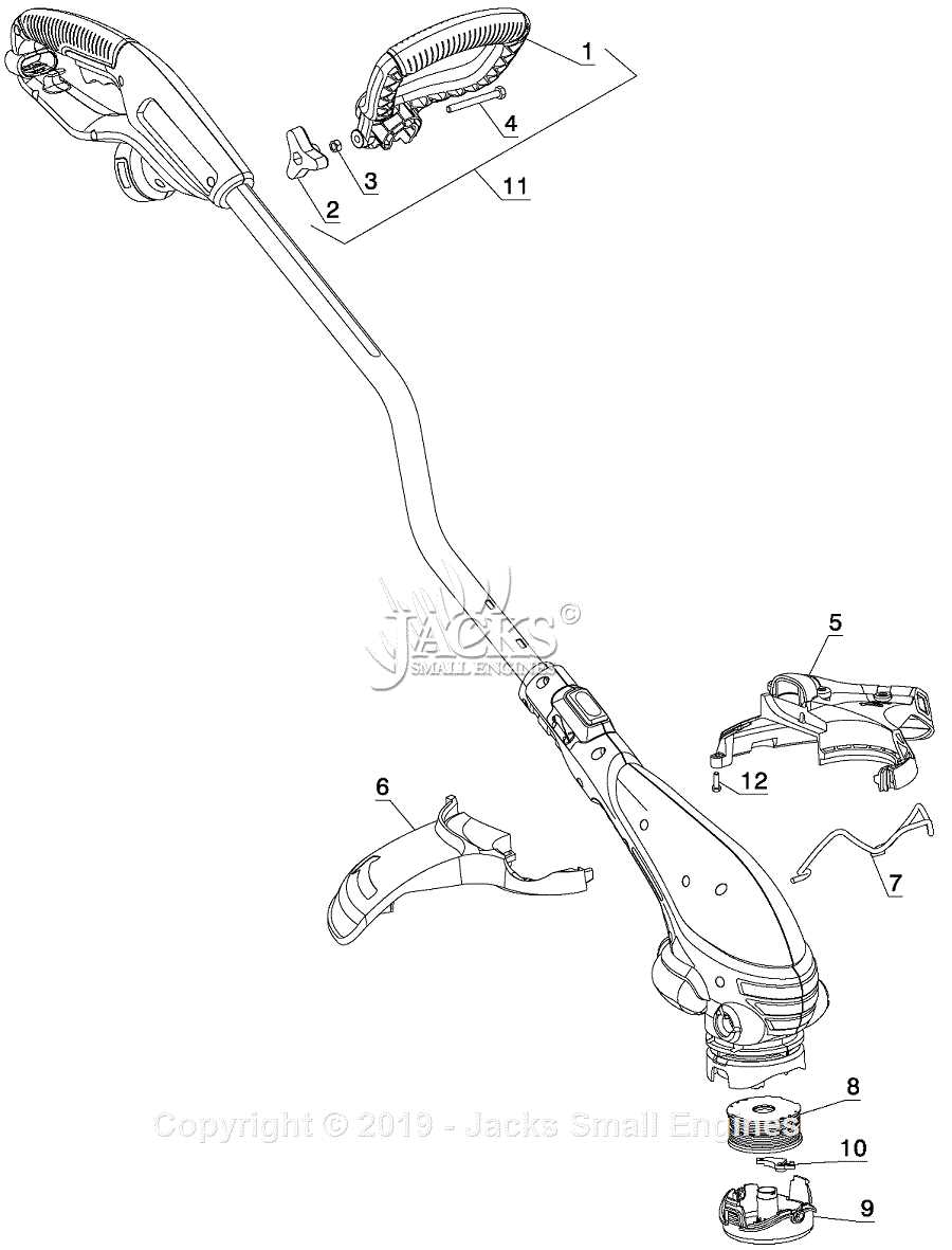 black and decker gh3000 parts diagram