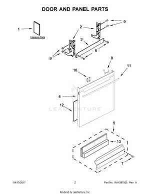 whirlpool gold series dishwasher parts diagram