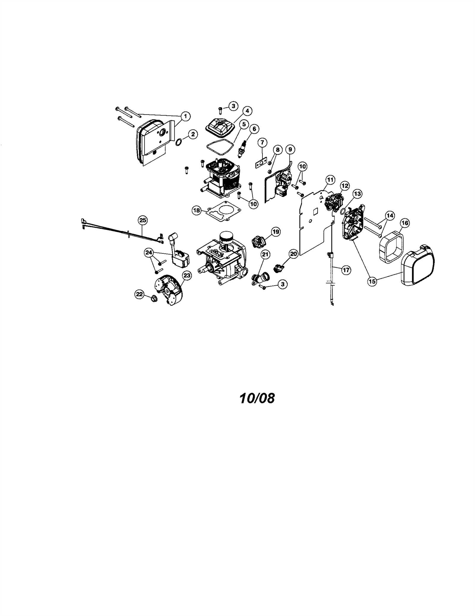 stihl backpack blower parts diagram