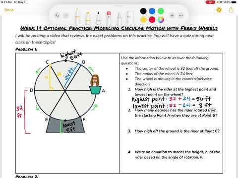 diagram parts of a ferris wheel