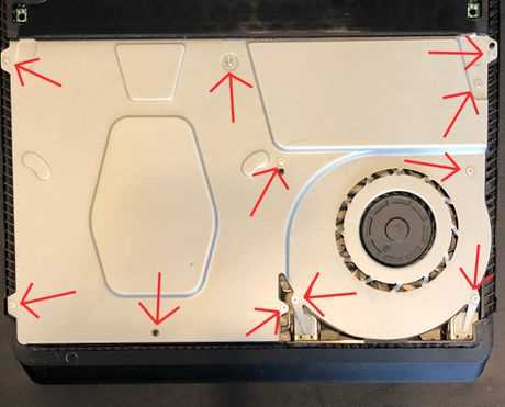 ps4 slim parts diagram