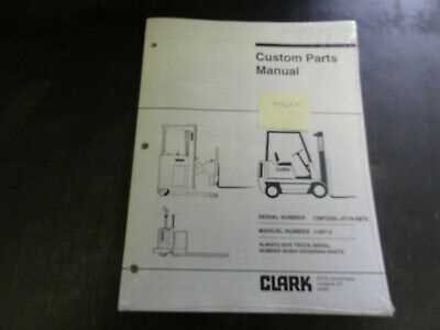 clark c500 forklift parts diagram