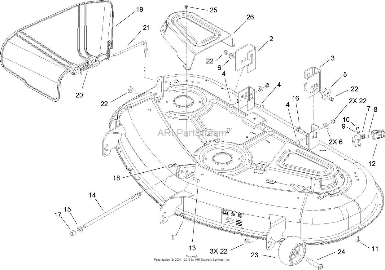 toro zero turn mower parts diagram