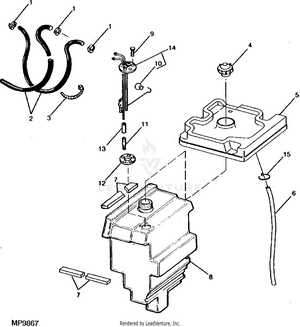 john deere 855 parts diagram