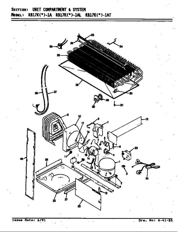 magic chef parts diagram