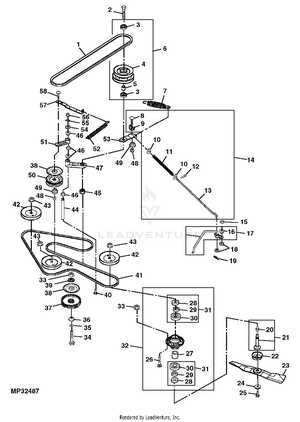 john deere gx255 parts diagram