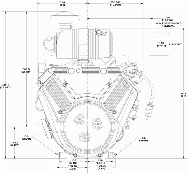 briggs and stratton vanguard 18 hp v twin parts diagram