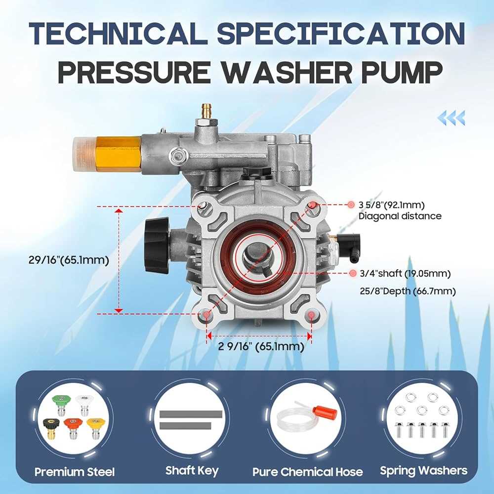 oem pressure washer pump parts diagram