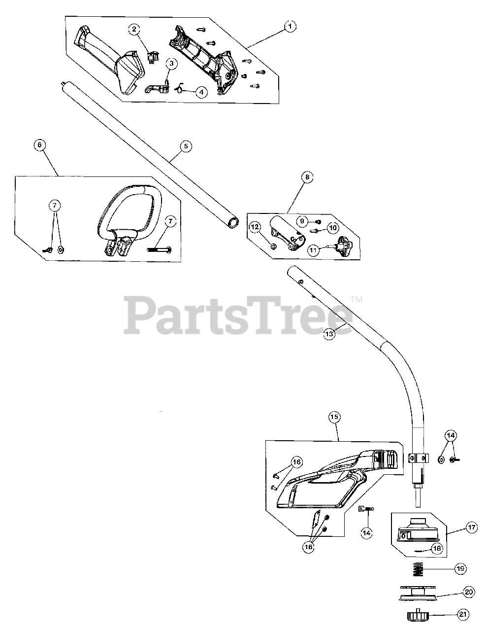 craftsman 4 cycle weed eater parts diagram