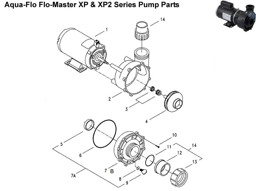 high flo gold series pump parts diagram