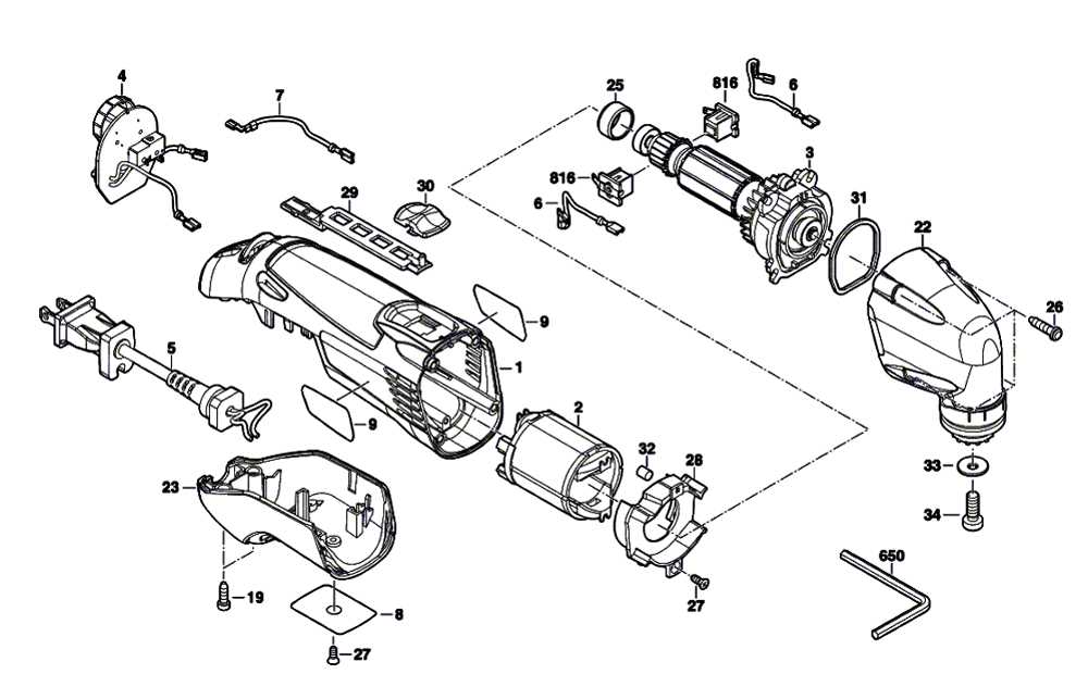 dremel parts diagram